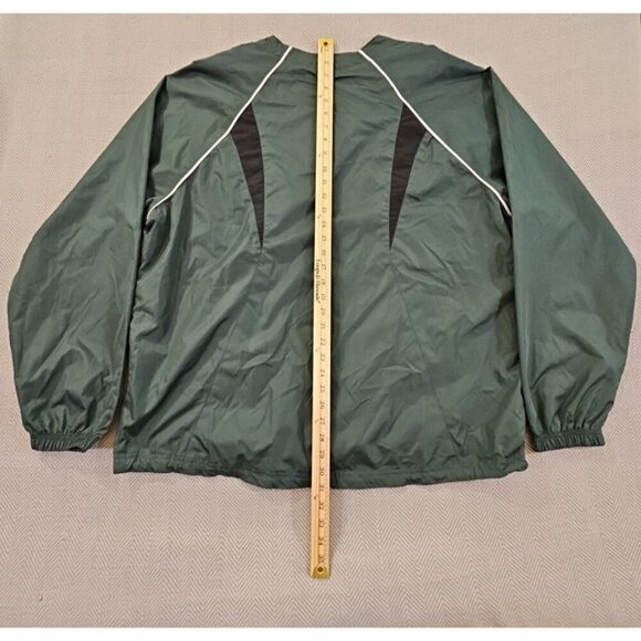 Holloway 1/4 Zip Pullover Men's XL Green Black LS Jersey Lined New NWT Athletic - Picture 15 of 16